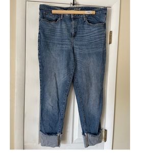 EUC universal thread cuffed jeans
